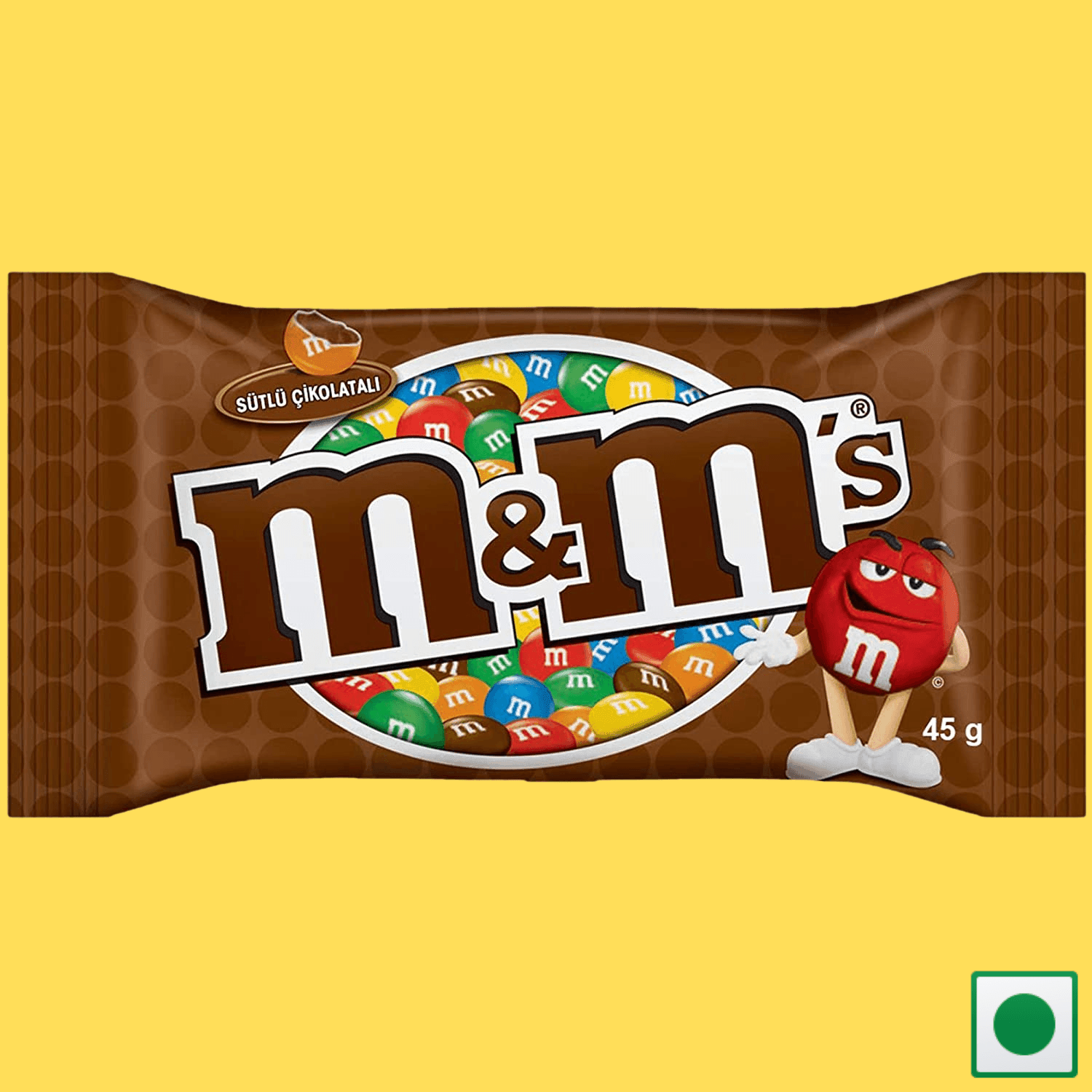 M&M Milk Chocolate in Sugar Shell(IMPORTED) - Super 7 Mart