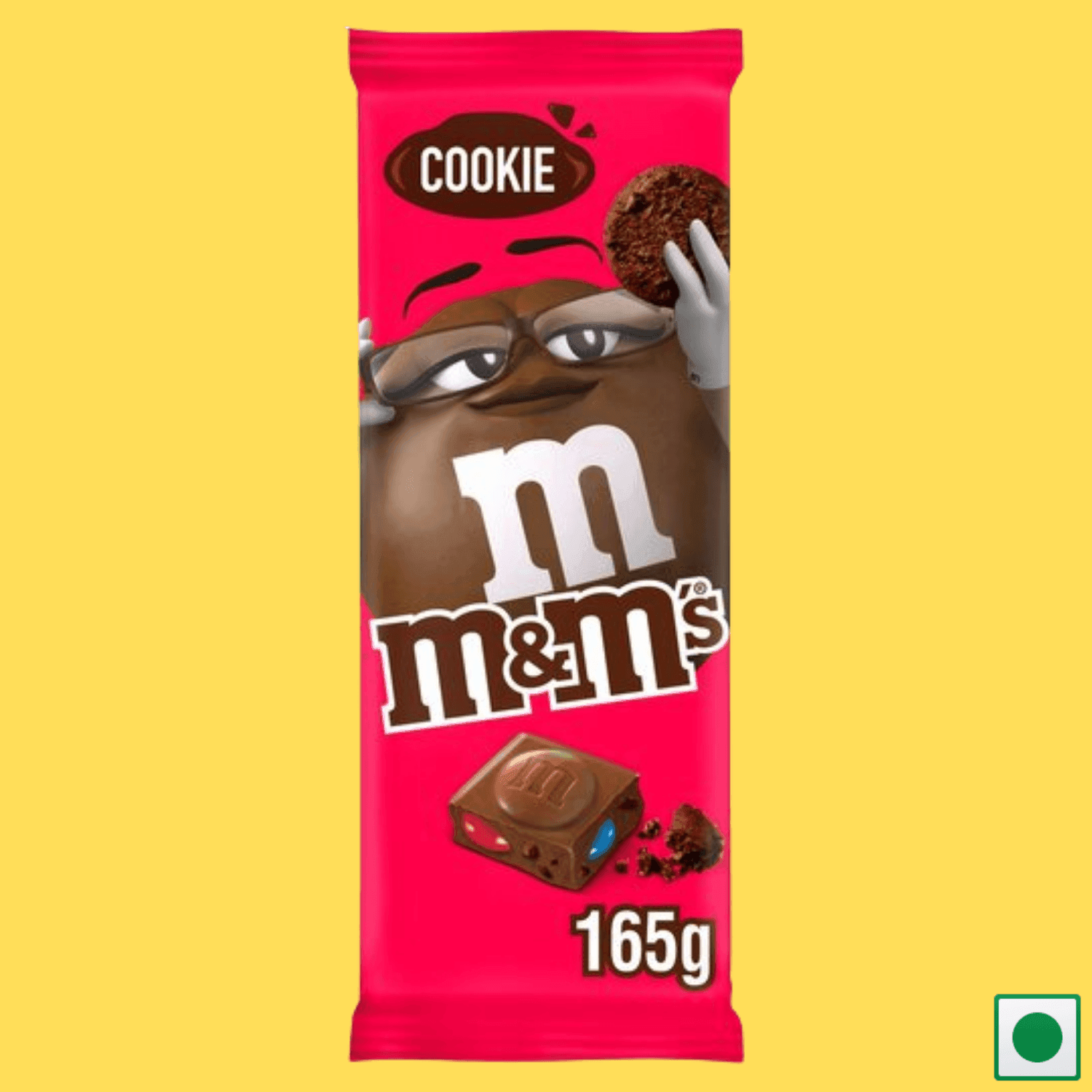 M&M's Cookie Chocolate Bar, 165g (Imported) - Super 7 Mart