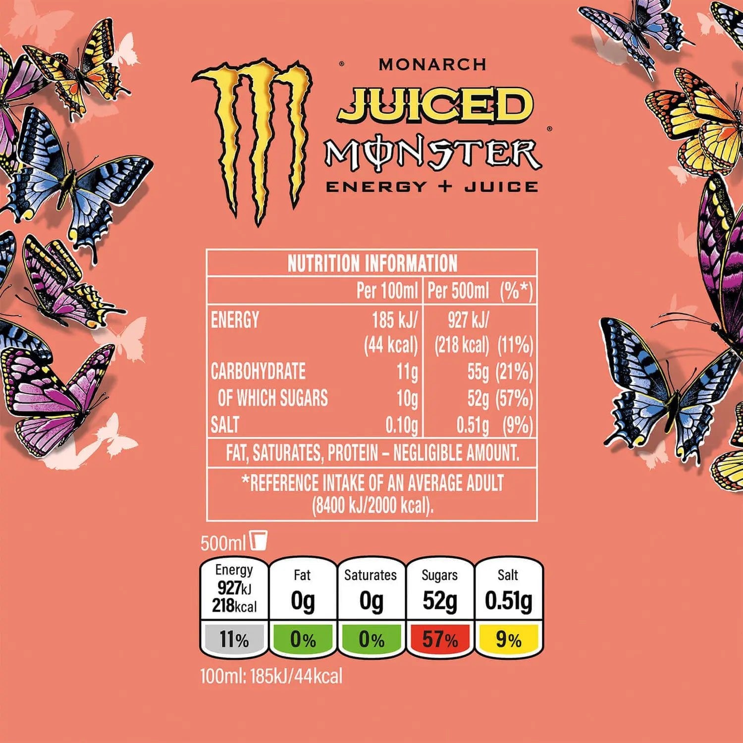Monster Monarch, 500ml (Imported) - Super 7 Mart