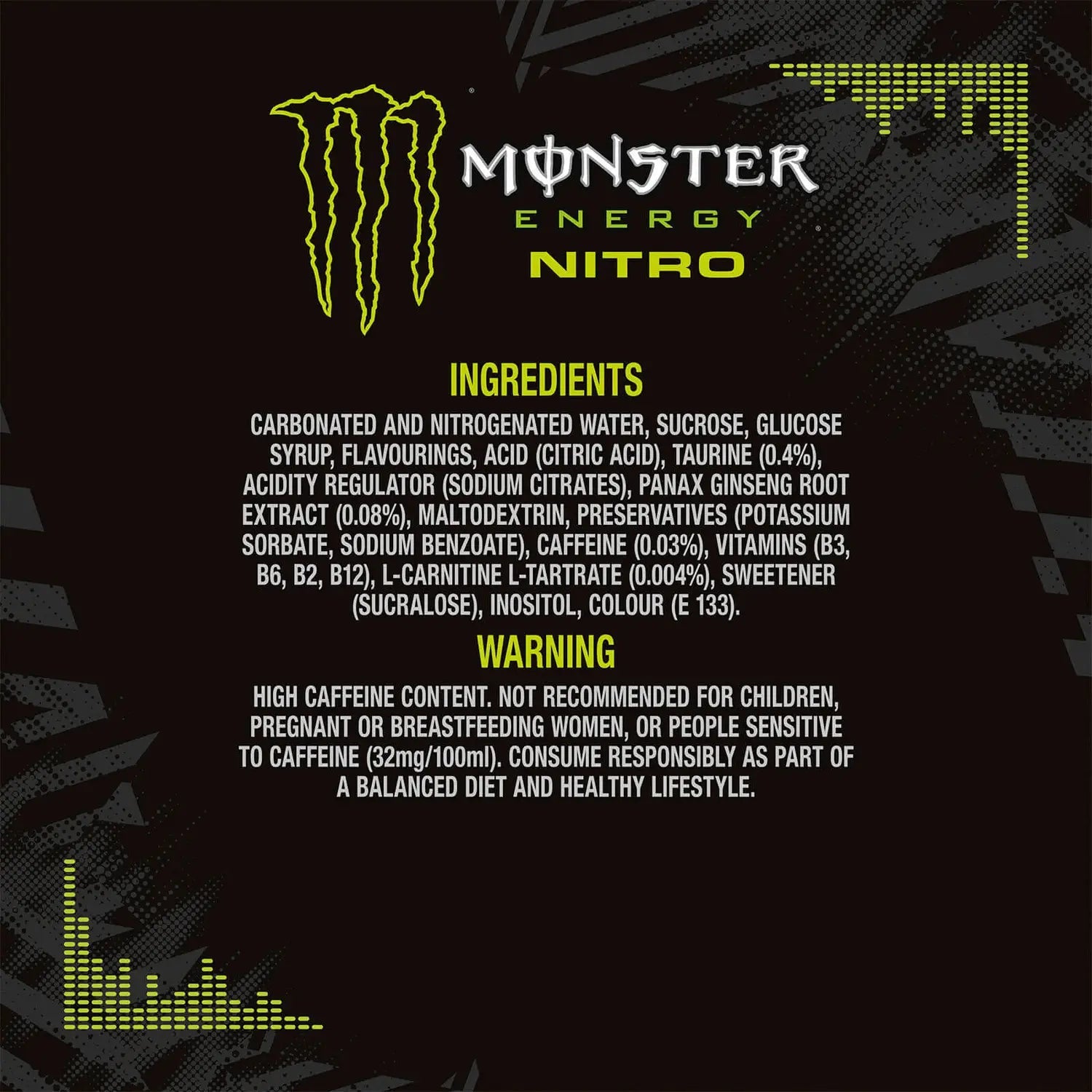 Monster Nitro Super Dry, 500ml (Imported) - Super 7 Mart
