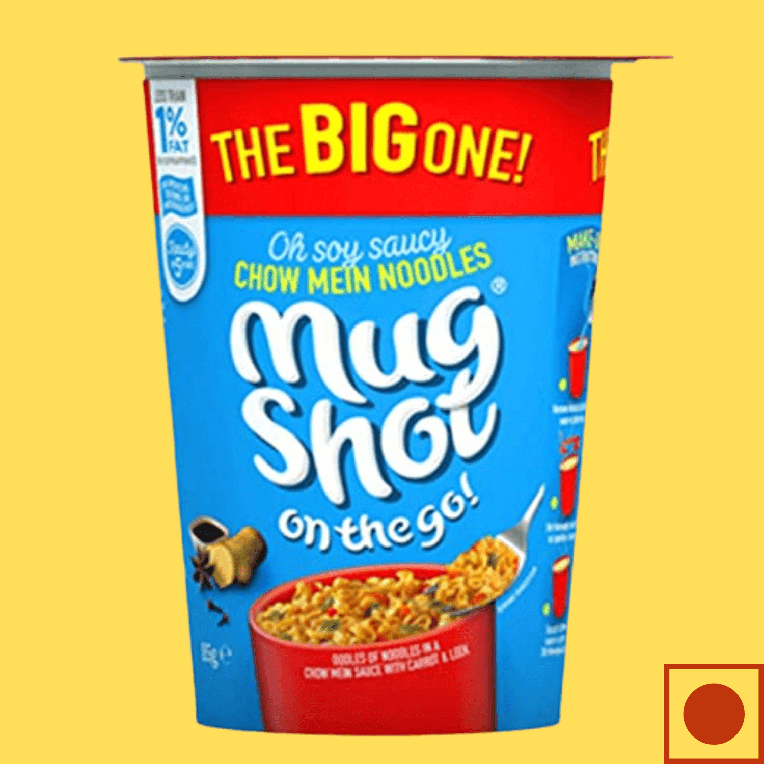 MugShot The Big One ChowMein Noodles,85g (IMPORTED) - Super 7 Mart