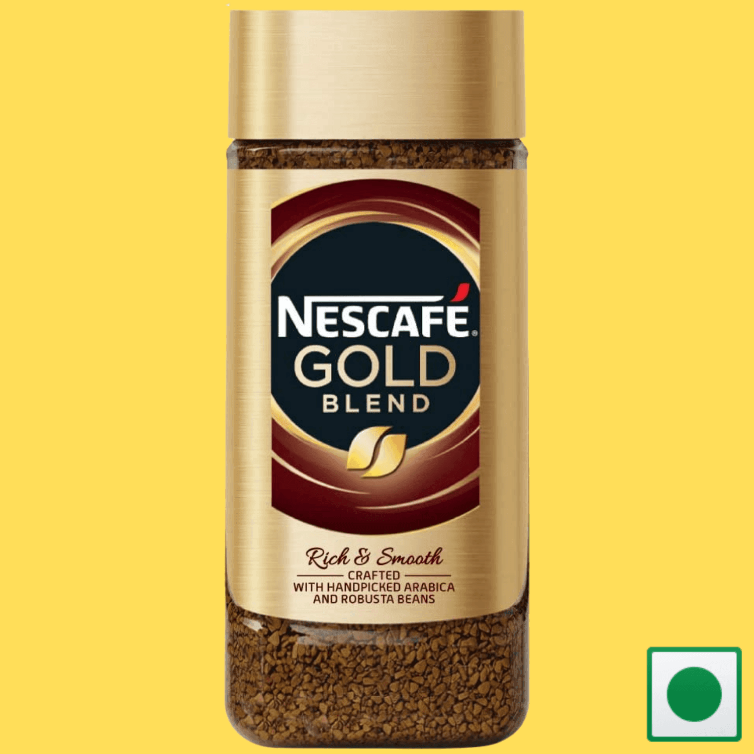NESCAFÉ Gold Blend Rich and Smooth Coffee Powder, 200g Glass Jar(Imported) - Super 7 Mart