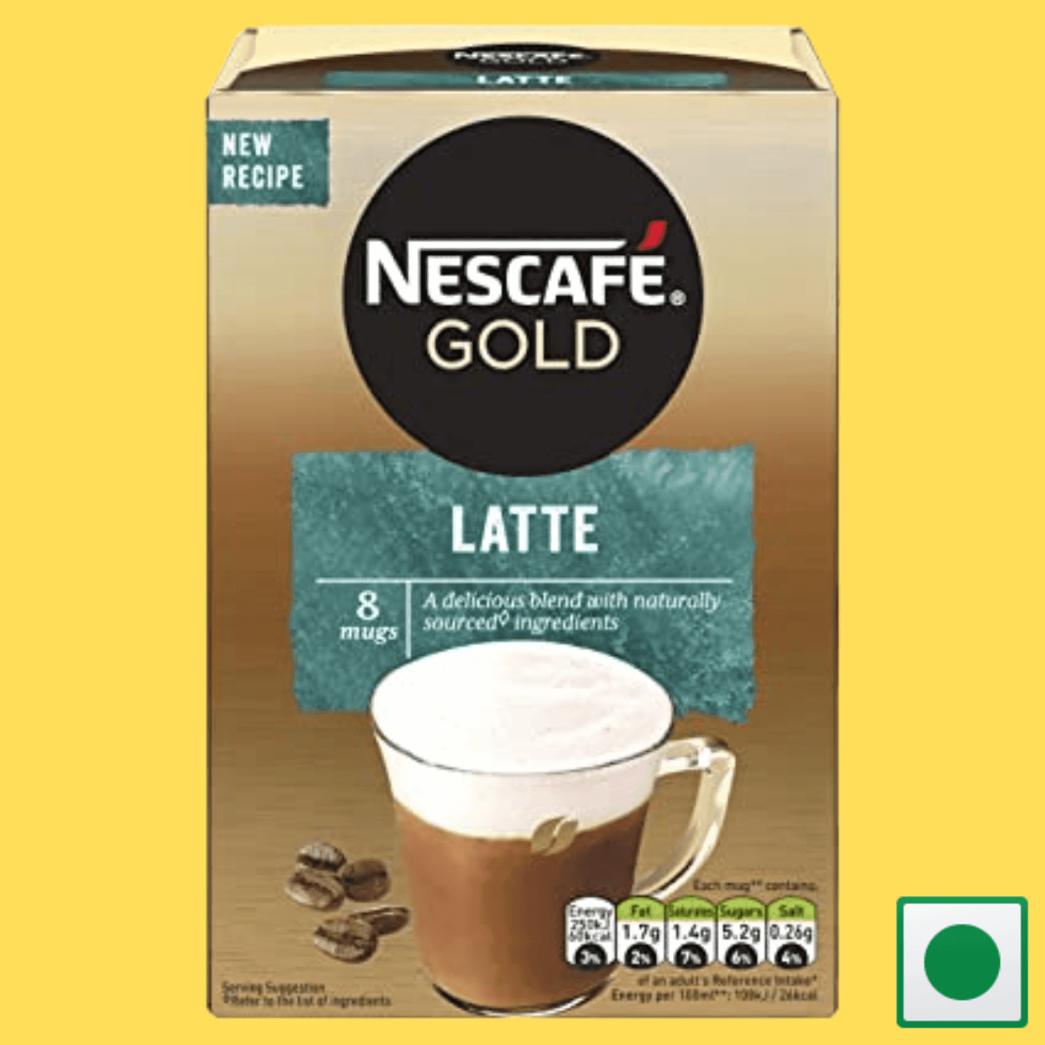 Nescafe Gold Latte Instant Coffee (124 g)(Imported) - Super 7 Mart