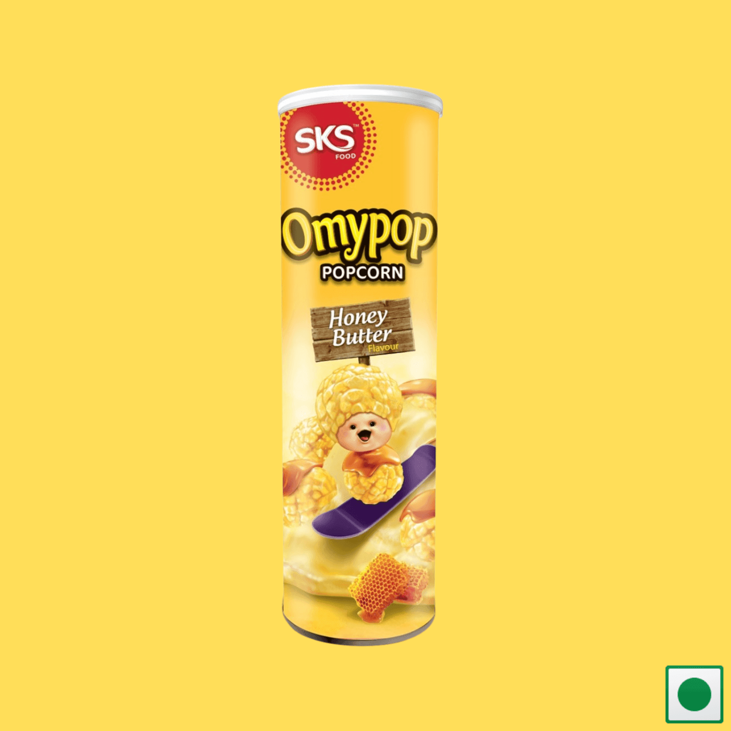 Omypop Popcorn - Honey Butter, 85g (IMPORTED) - Super 7 Mart