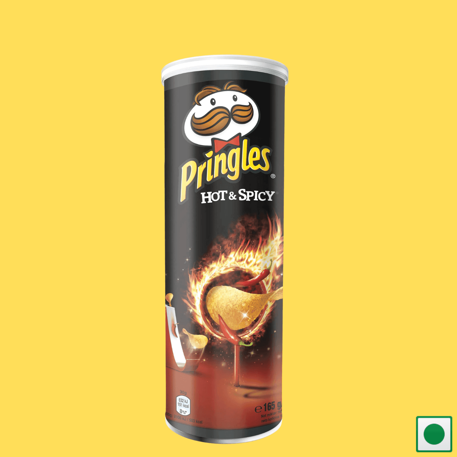 Pringles Hot & Spicy, 165g (Imported) - Super 7 Mart