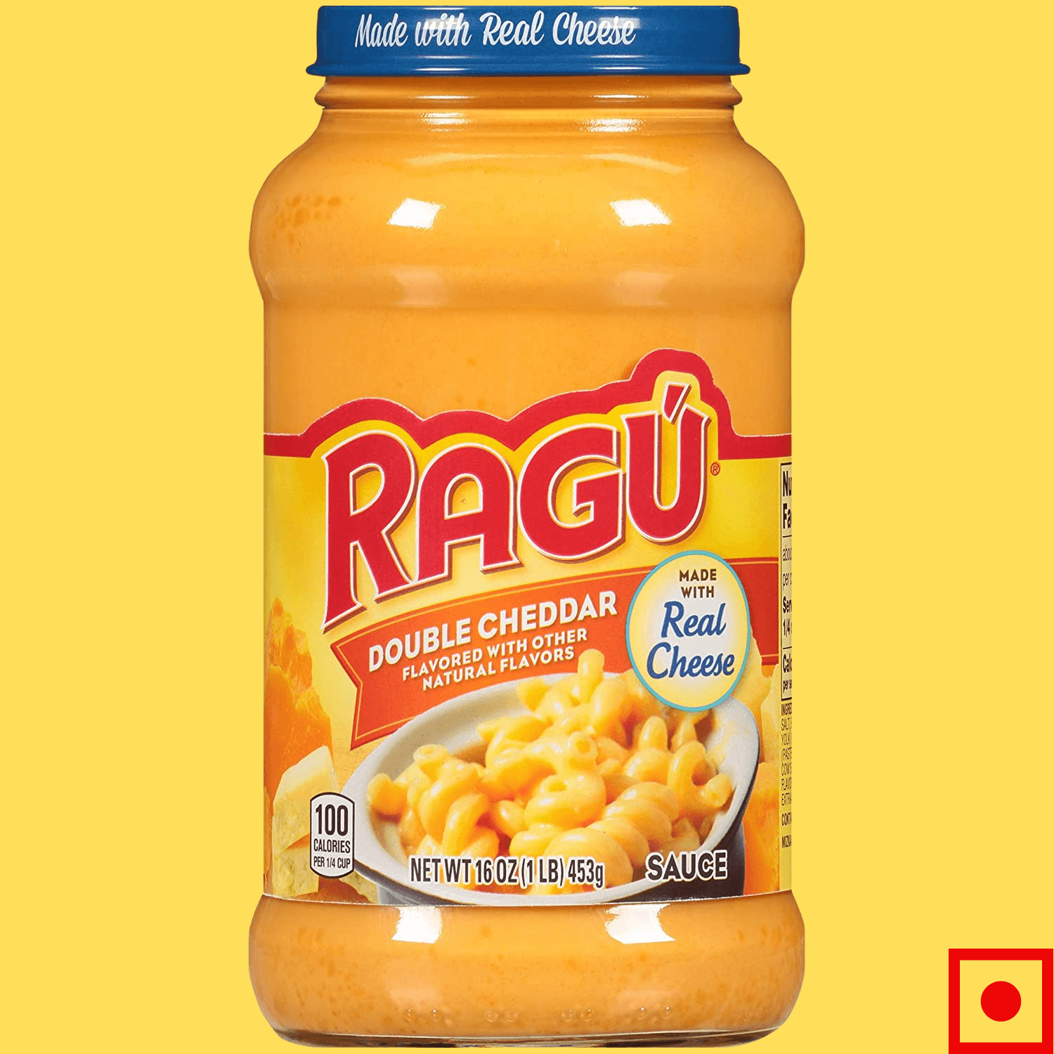 Ragu Cheesy Double Cheddar Sauce, 453g (Imported) - Super 7 Mart