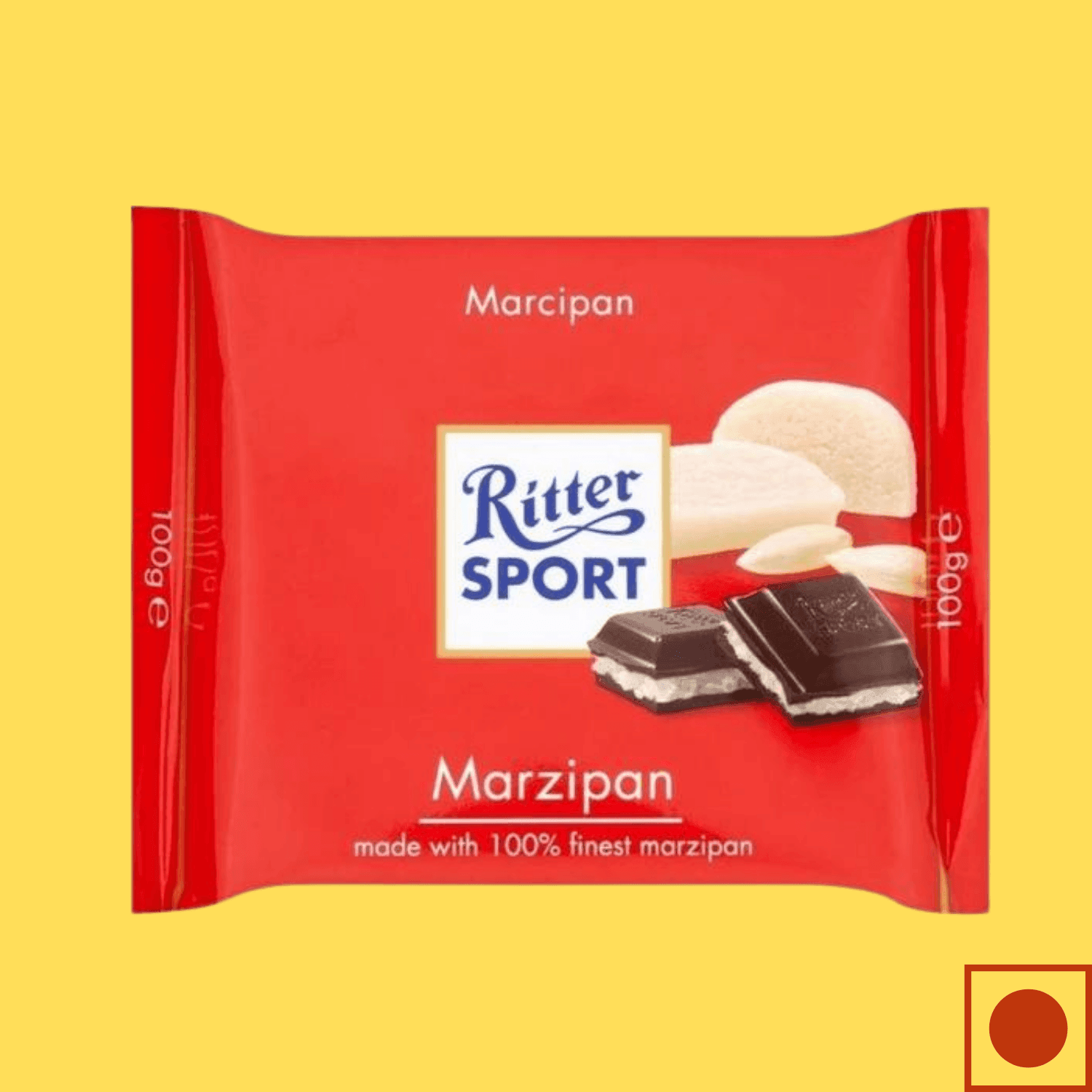 Ritter Sport Marzipan,100g (Imported) - Super 7 Mart