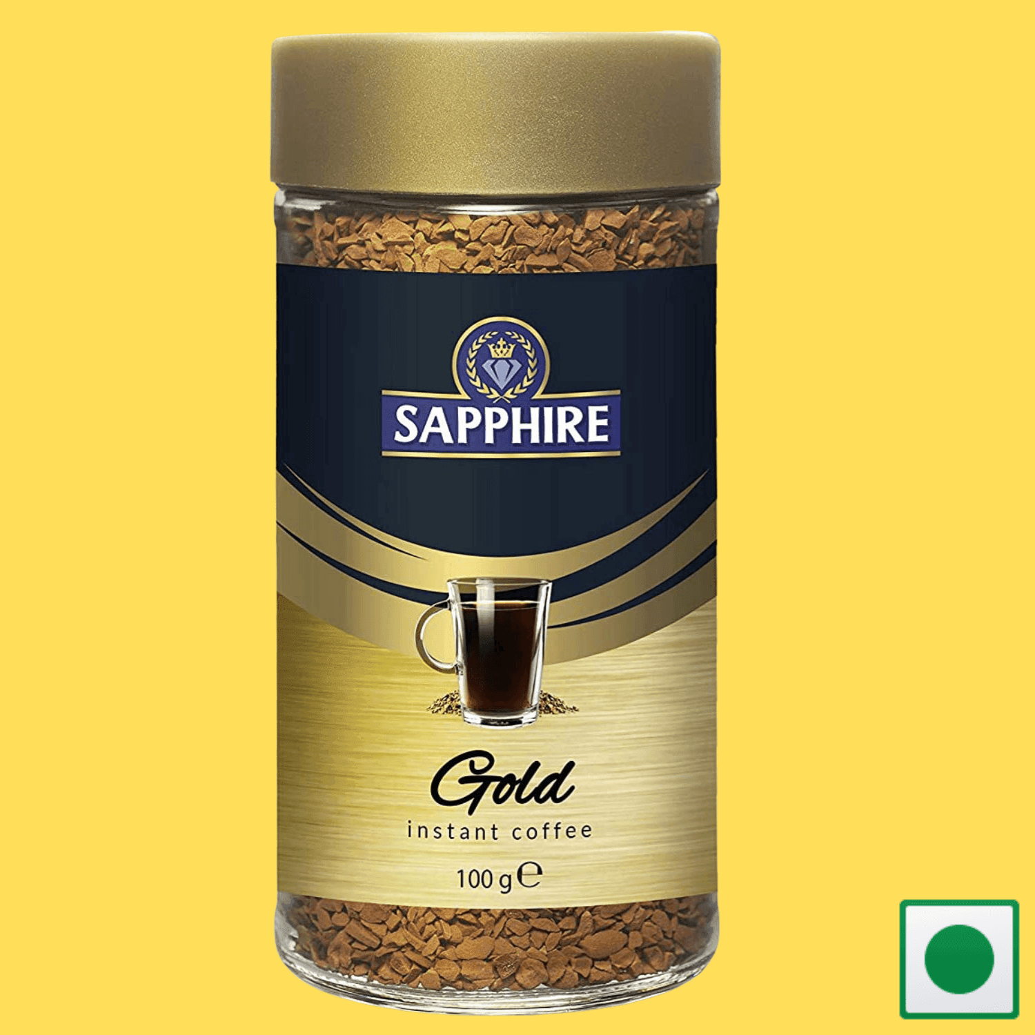 Saphire Gold Instant Coffee 100g (Imported) - Super 7 Mart
