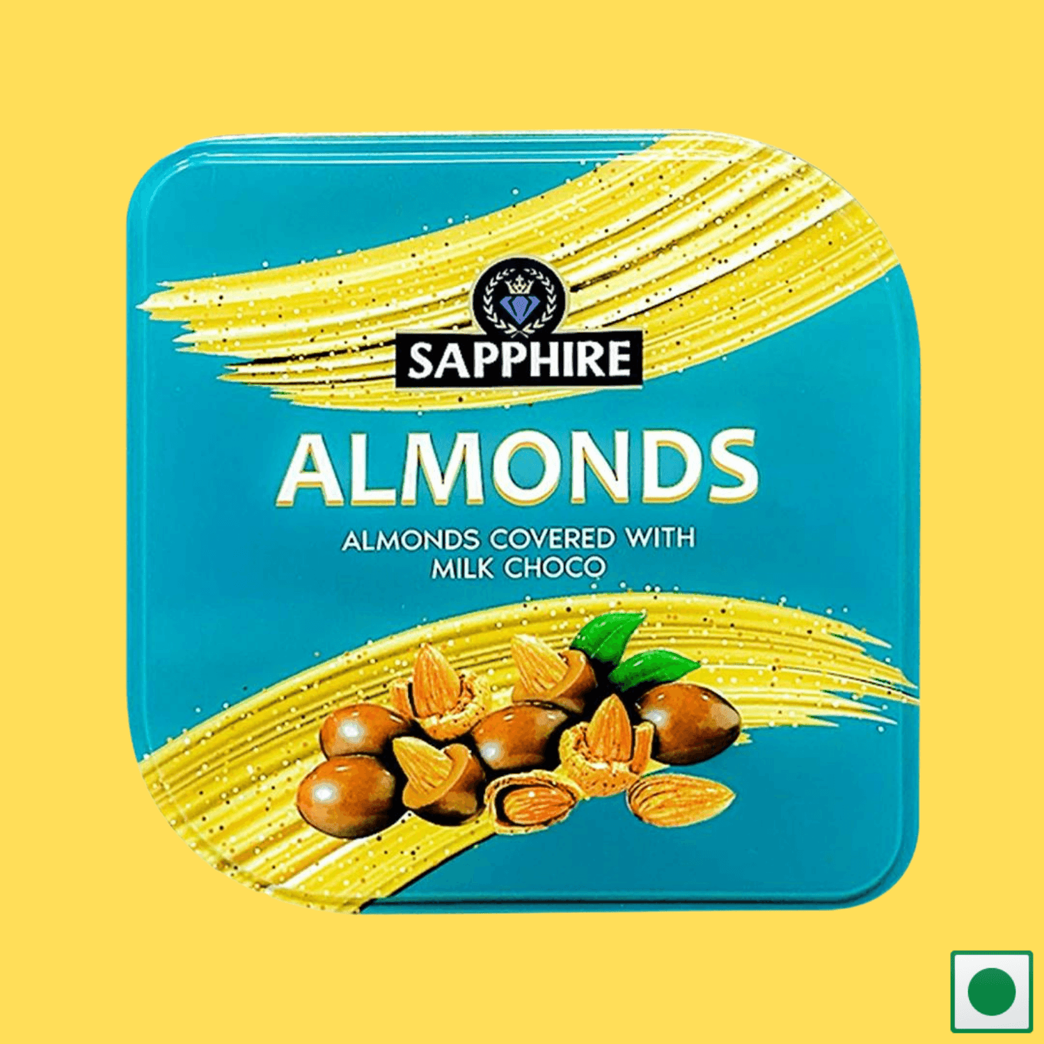 Sapphire Almonds Covered with Milk Choco, 90g (Imported) - Super 7 Mart
