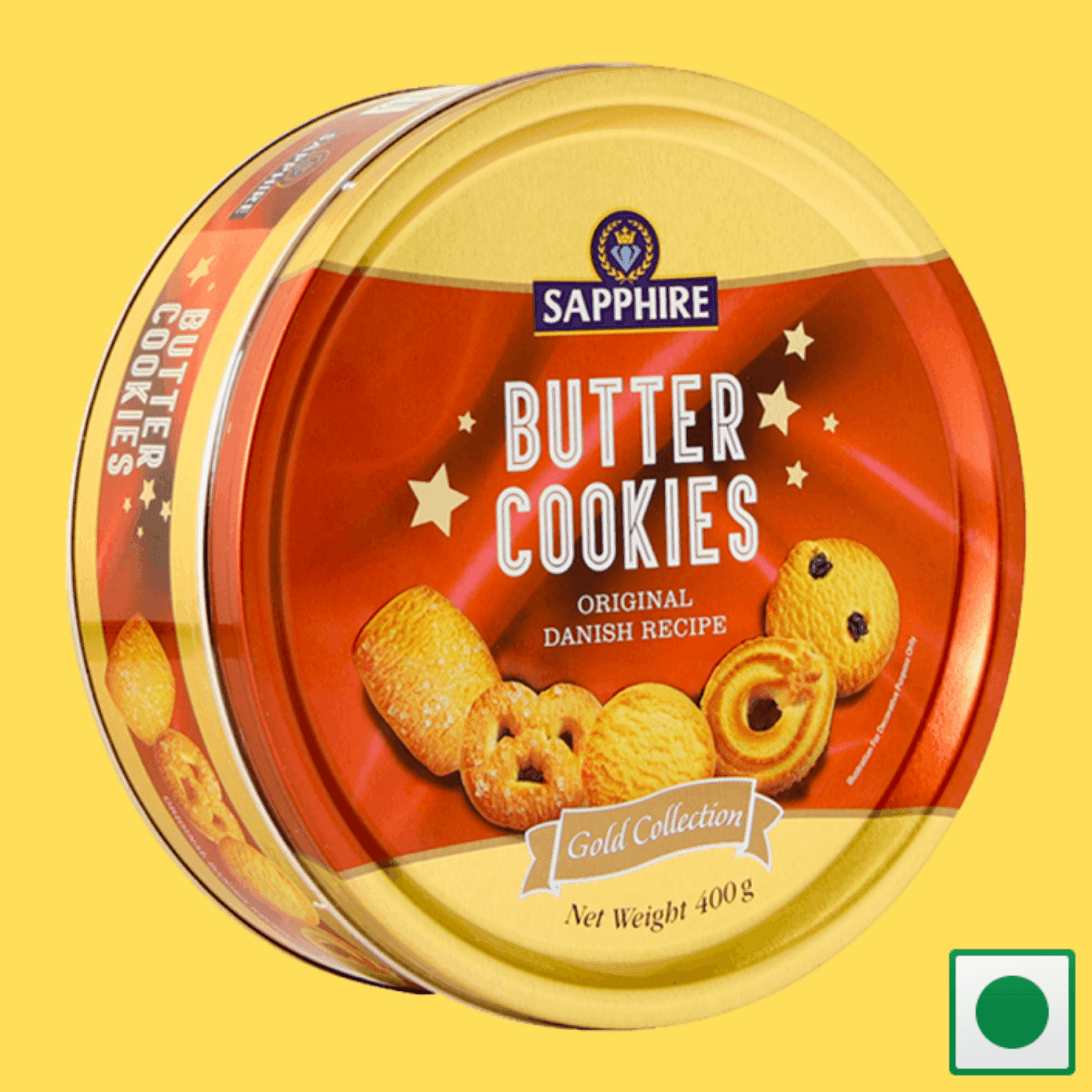 Sapphire Butter Cookies, Gold Collection, 400g (Imported) - Super 7 Mart