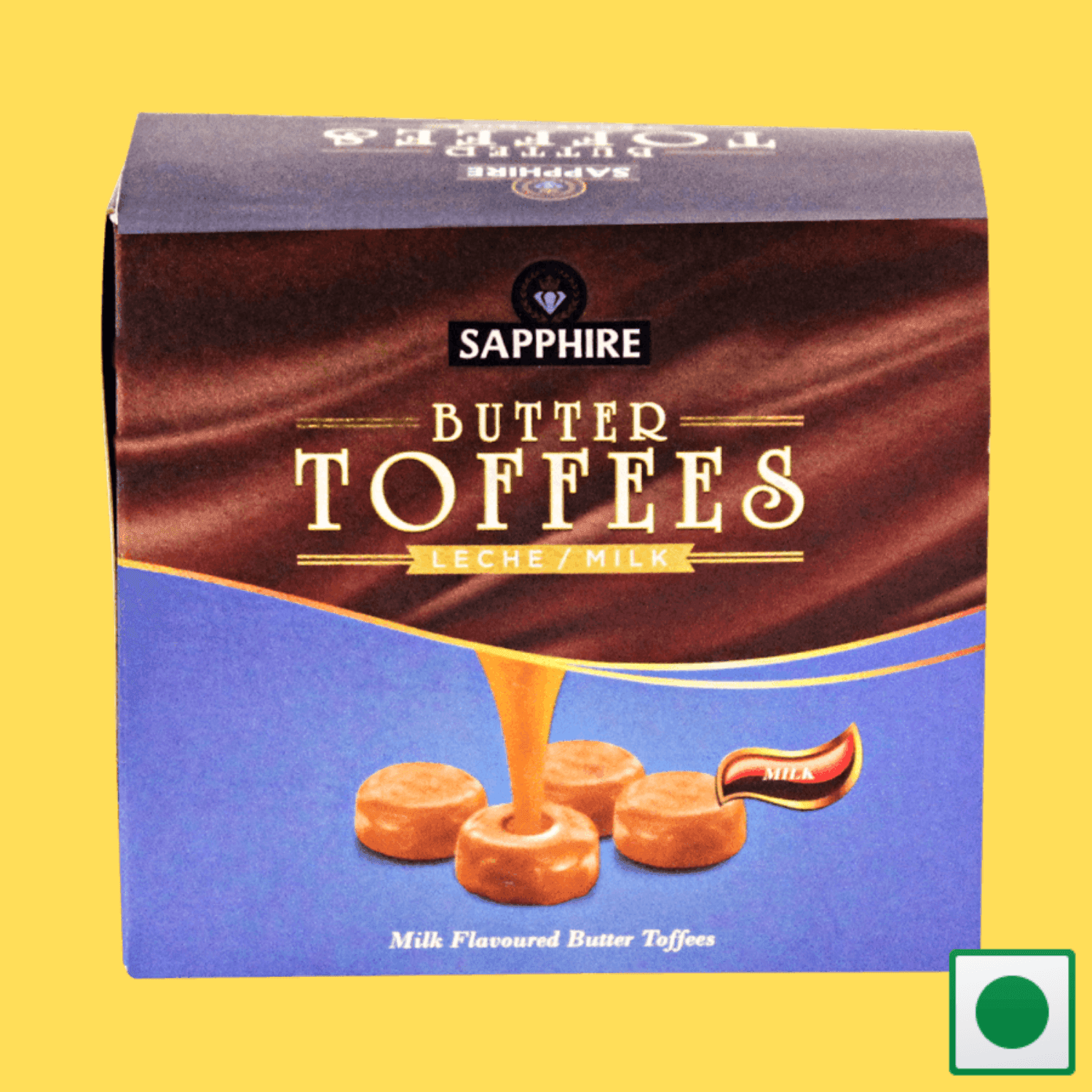 SAPPHIRE BUTTER TOFFEES LECHE/MILK 150G (Imported) - Super 7 Mart