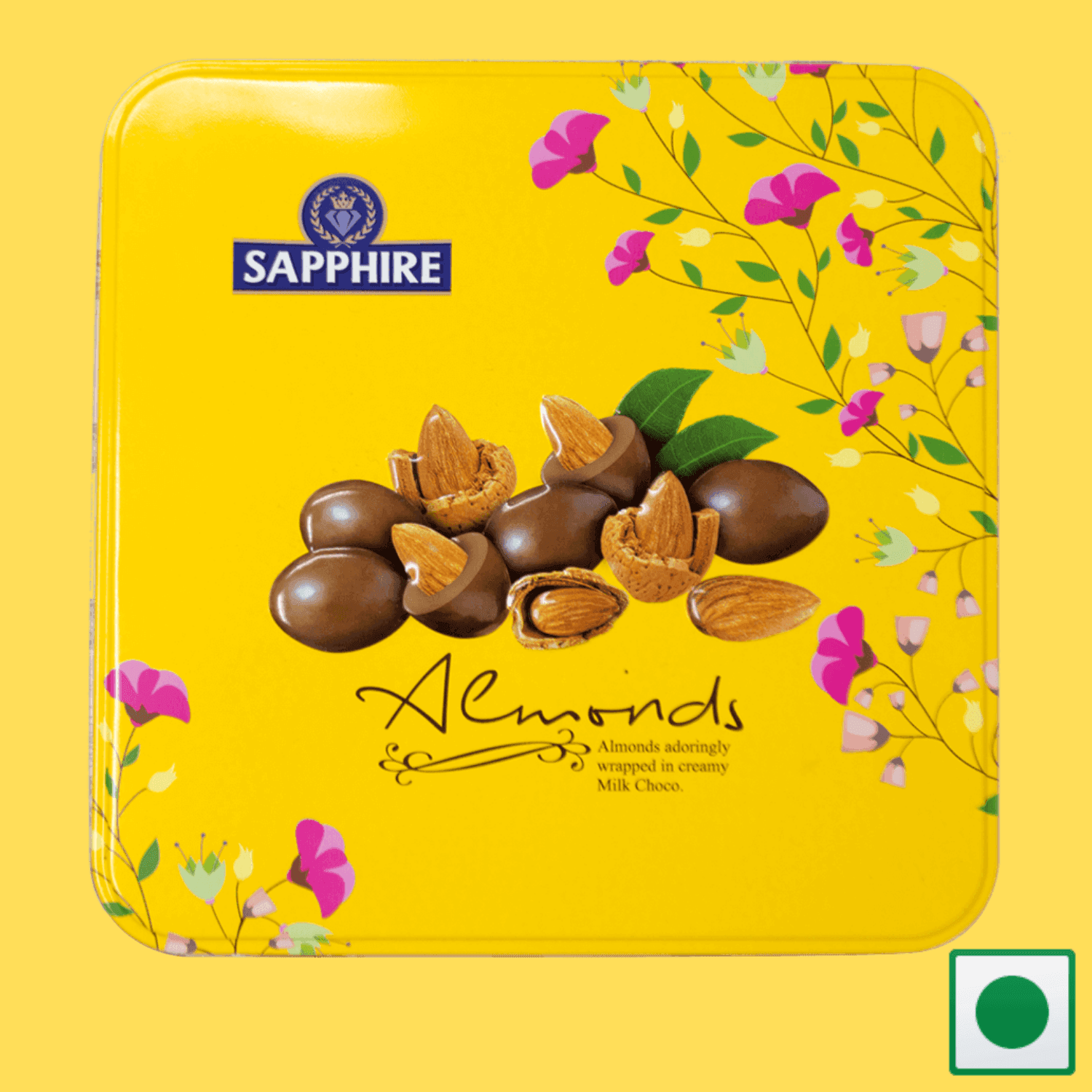 Sapphire Almonds Covered in Milk Chocolate, 200g (Imported) - Super 7 Mart