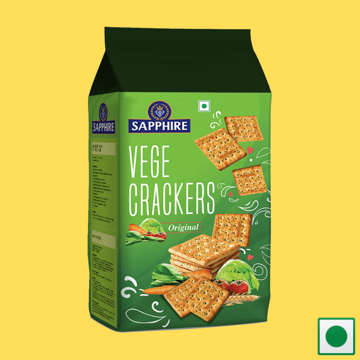 Sapphire Vege Crackers, 350g (Imported) - Super 7 Mart