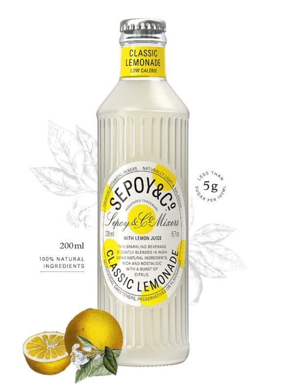 Sepoy and Co Classic Lemonade, 200ml - Super 7 Mart