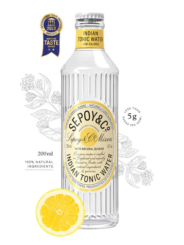 Sepoy and Co Indian Tonic Water, 200ml - Super 7 Mart