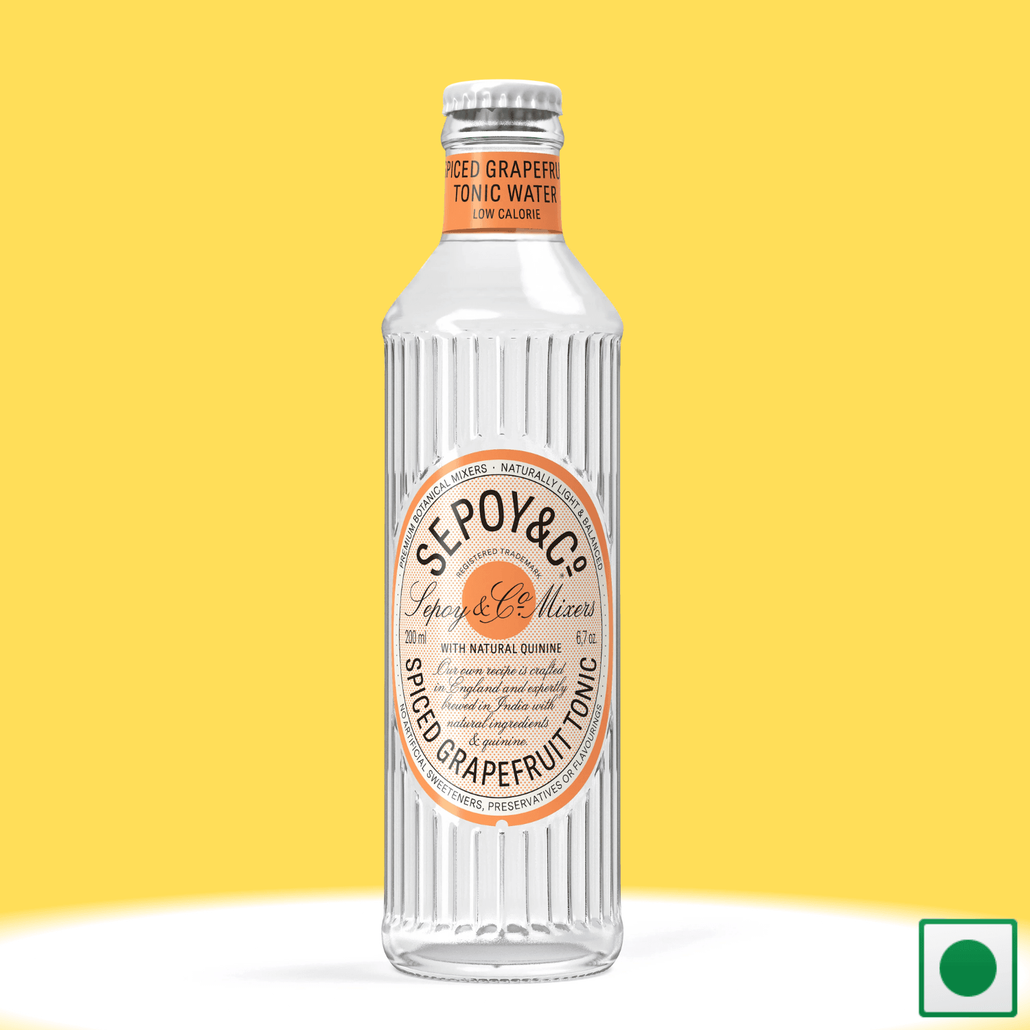 Sepoy and Co Spiced Grapefruit Tonic Water, 200ml - Super 7 Mart
