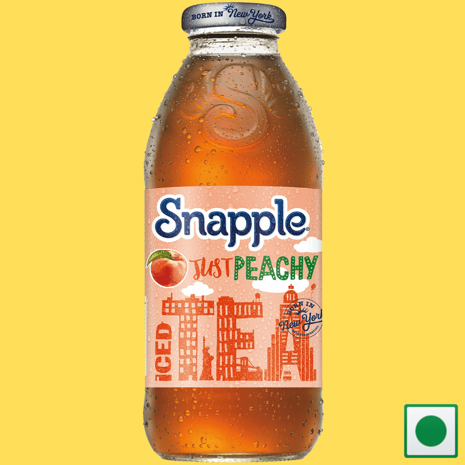 Snapple Just Peachy Iced Juice, 473 ml (IMPORTED) - Super 7 Mart