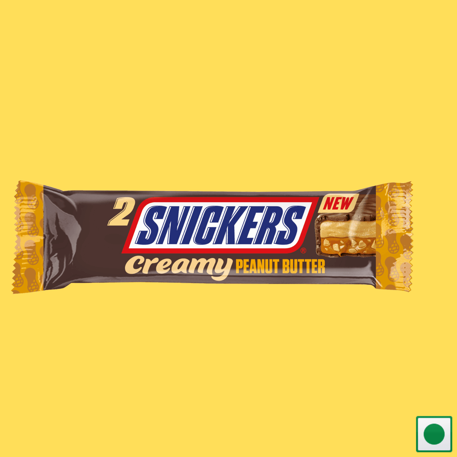 Snickers Creamy Peanut Butter Duo Bar, 36.5g (Imported) - Super 7 Mart
