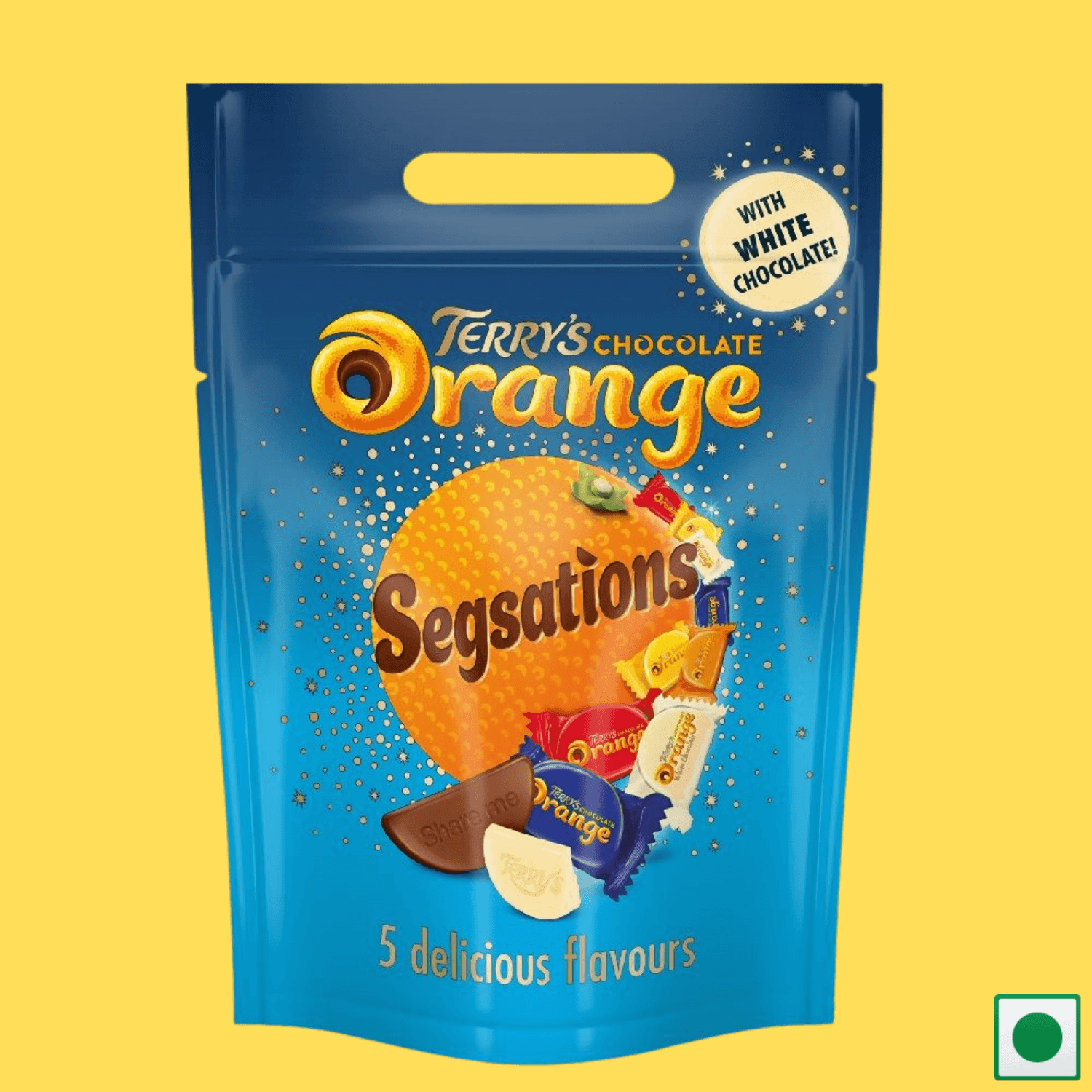Terry's Chocolate Orange Segsations Pouch, 360g (imported) - Super 7 Mart