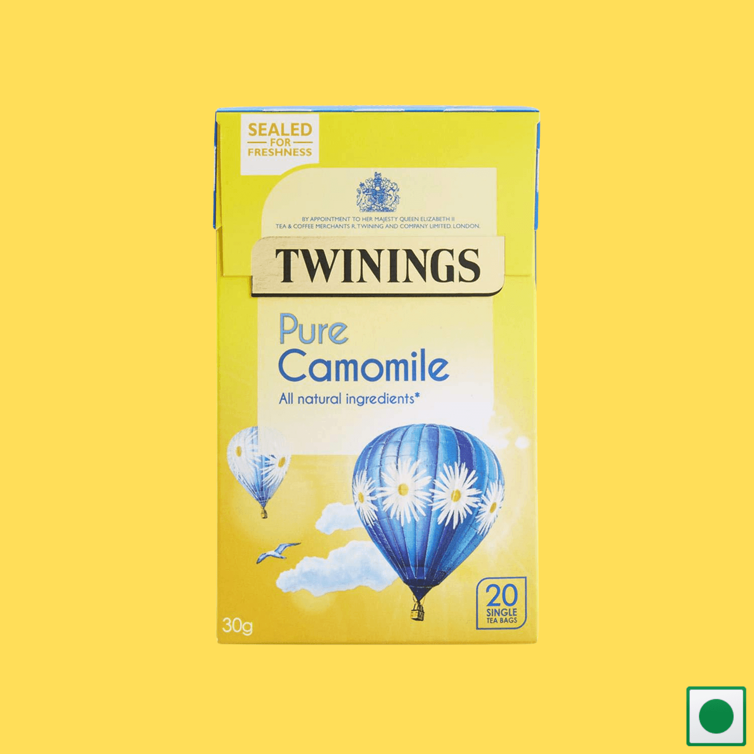 Twinings Pure Camomile-20 Tea Bags, 30g (Imported) - Super 7 Mart