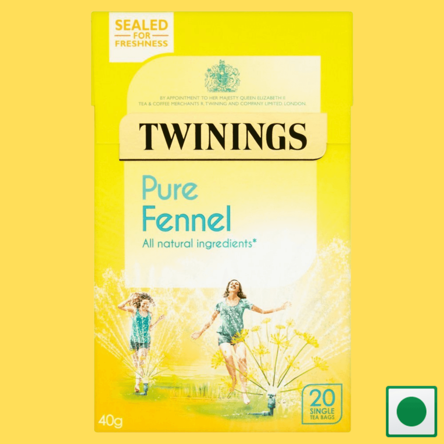 Twinings Pure Fennel Tea 20 Tea Bags, 40g (Imported) - Super 7 Mart