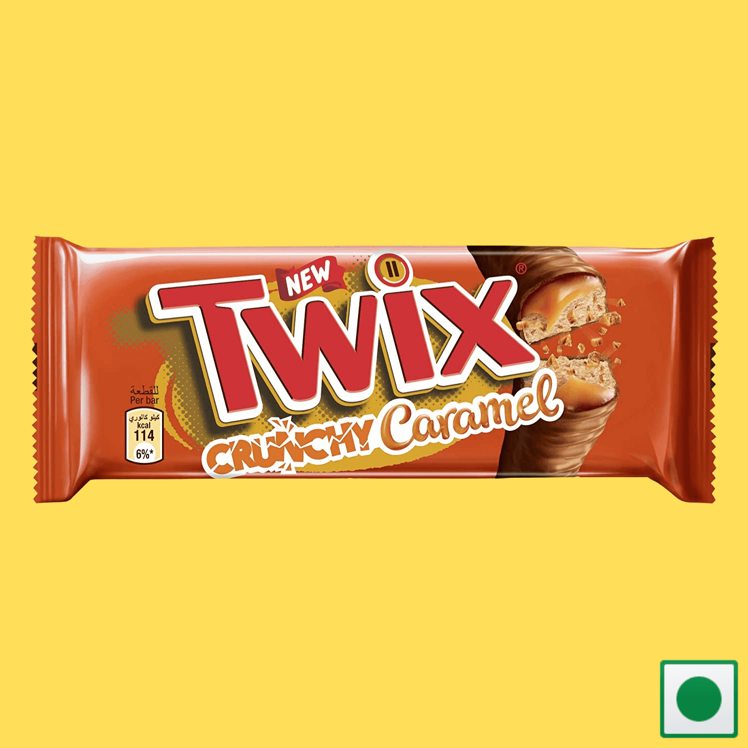 TWIX Crunchy Caramel 46g (Imported) - Super 7 Mart