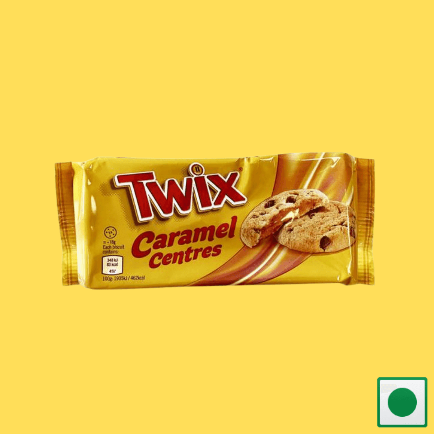 Twix Soft Centre Crisp Biscuits Milk Chocolate Chips with Caramel Centre, 144g(Imported) - Super 7 Mart