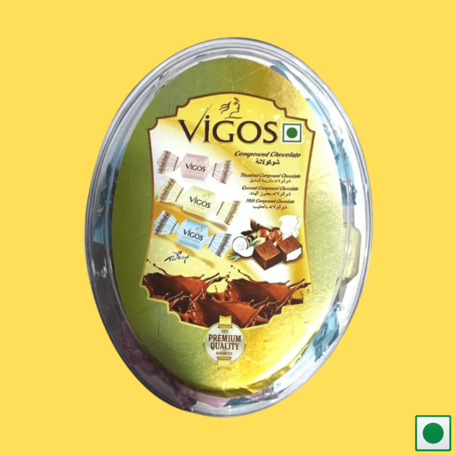 Vigos Chocolates Truffle Assortment Gift Pack Oval Shape, 225g (Imported) - Super 7 Mart