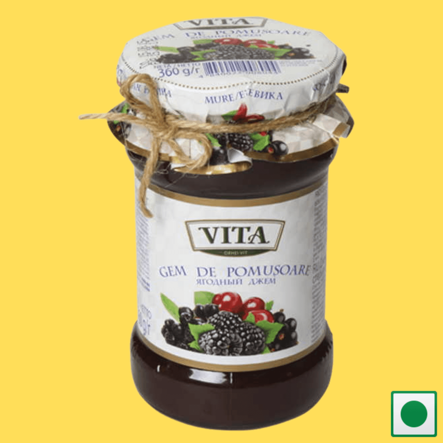 Vita Mixed Berry Jam, 365g (Imported) - Super 7 Mart