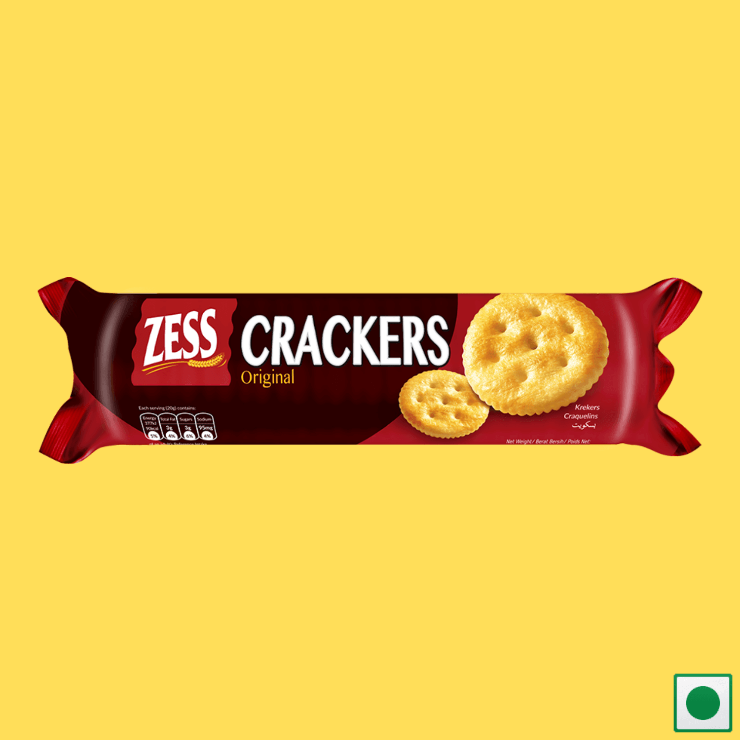 Zess Crackers Original, 80g (Imported) - Super 7 Mart