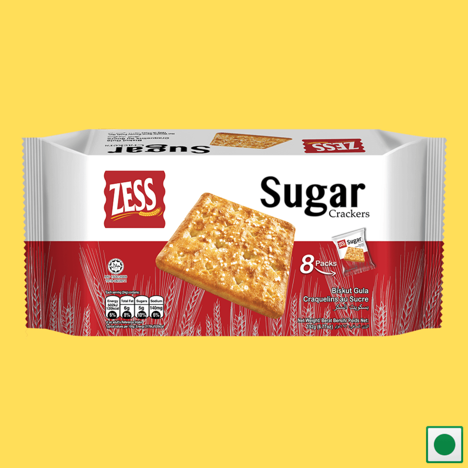 Zess Sugar Crackers, 192g (Imported) - Super 7 Mart